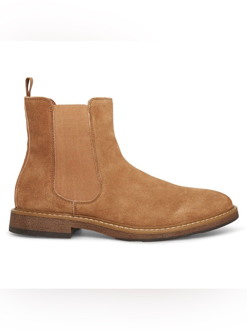Steve Madden Pedro Tan Suede Chelsea Boots - Picture 2 of 2